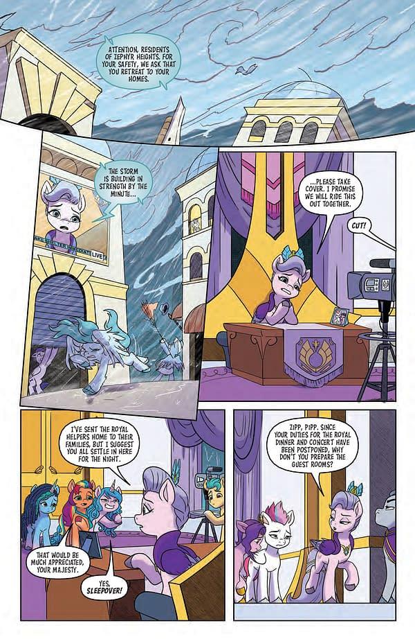 Interior preview page from MY LITTLE PONY #20 PATRICIA FORSTNER COVER