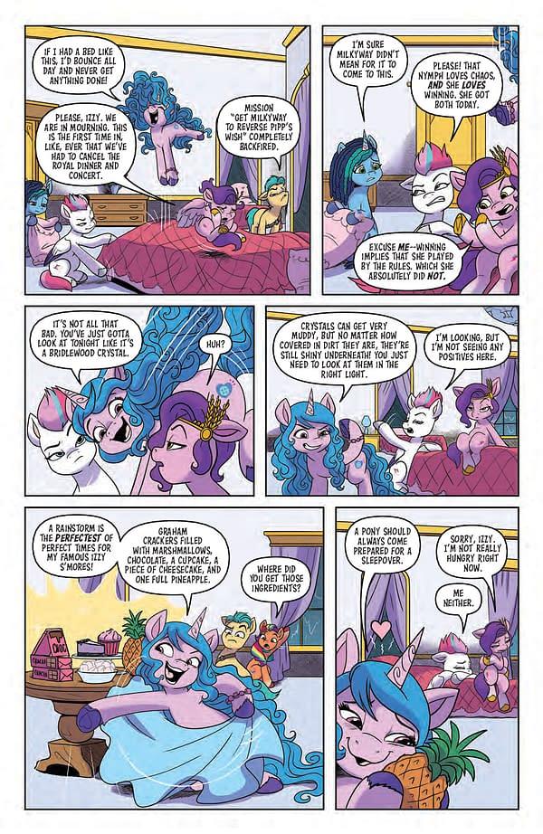 Interior preview page from MY LITTLE PONY #20 PATRICIA FORSTNER COVER