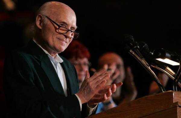 Sen. Herb Kohl, D-Wis., makes a final appearance at the Wisco<em></em>nsin Democratic Co<em></em>nvention in Appleton, Wis. on Saturday, June 9, 2012.