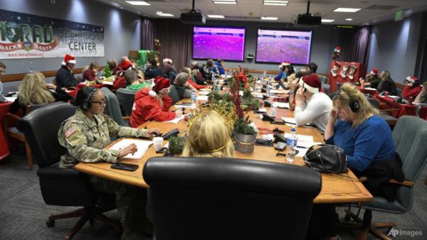 US-Canada military centre 'tracks' Santa for 68th year