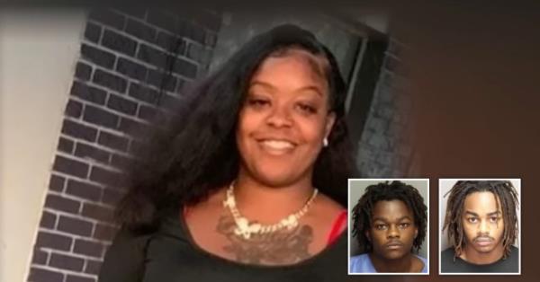 Abrielle Baldwin, 23, was shot dead on Christmas Eve during a family feud (Picture: WFLA News Channel 8)