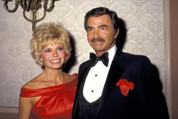 Husband-and-wife Burt Reynolds and Loni Anderson. They were married from 1988-1994 and remained friends.