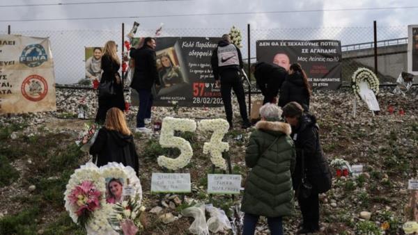 Greeks strike to mark train crash anniversary and demand justice