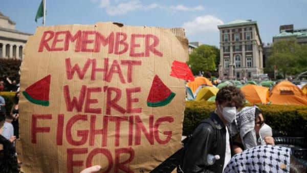 Columbia University Gaza protesters refusing to move despite deadline