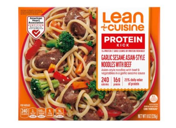 Lean Cuisine Garlic Sesame Asian-Style Noodles with Beef