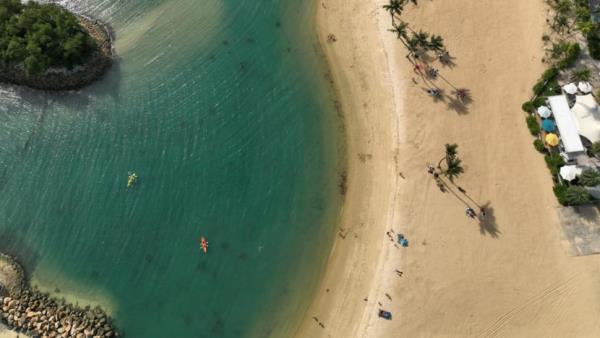 Siloso Beach reopens for swimming, sea activities after oil spill clean-up