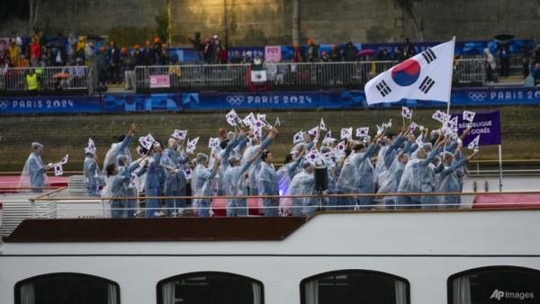 South Korea wro<em></em>ngly introduced as North Korea at Paris Olympics opening ceremony