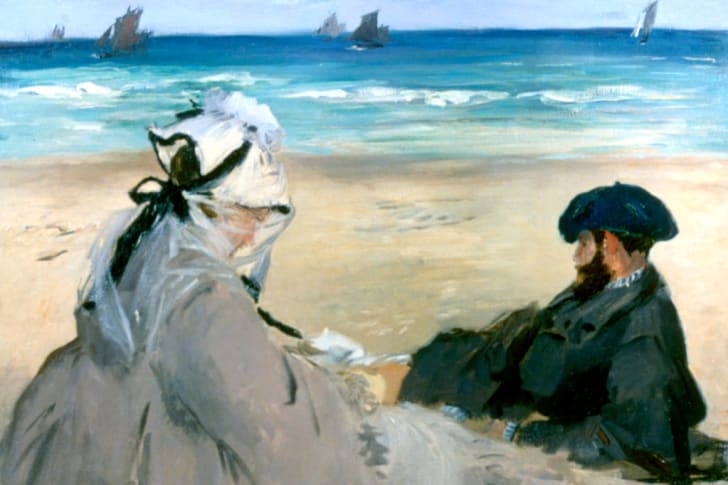 'At the Beach', 1873. Artist: Edouard Manet