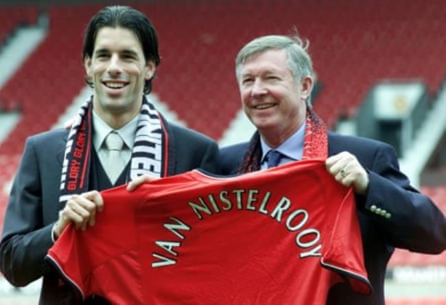 Alex Ferguson signed Ruud van Nistelrooy for Manchester United in 2001.