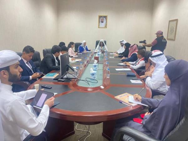 Three meetings on the sidelines of the session of the Arab Children's Parliament