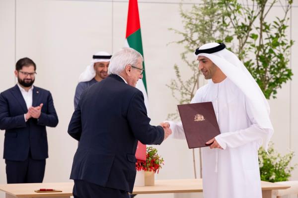 The comprehensive eco<em></em>nomic cooperation agreement between the UAE and Chile aims to eliminate or reduce quotas by around 99.5%.