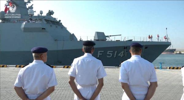 UAE.. Zayed Port Receives Turkish Warship 