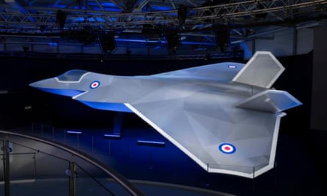 A computer-generated image issued by BAE Systems of the latest co<em></em>ncept model of the UK’s next-generation combat aircraft, the Tempest