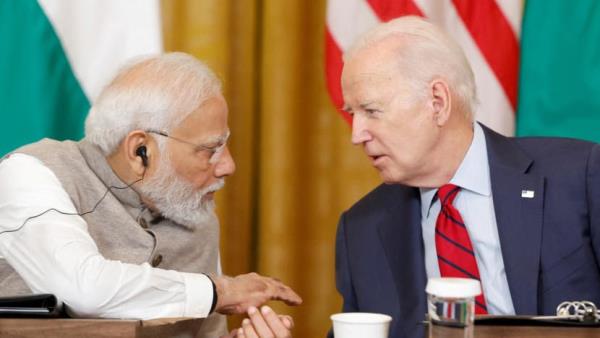 Modi, Biden affirm support for peaceful end to Ukraine conflict