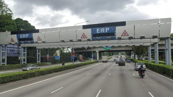 S$10 admin fee for missing ERP charge will be waived for motorists who pay within 5 days