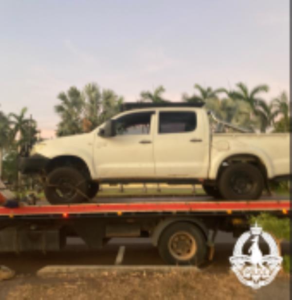 Seized vehicle