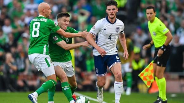 Declan Rice's running from midfield caused real problems for Ireland throughout the Nations League clash