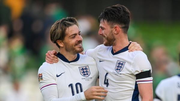 Jack Grealish and Declan Rice enjoyed their return to Irish soil