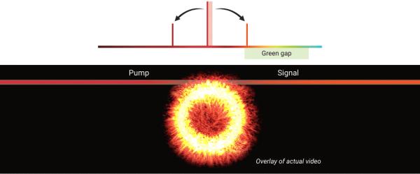 green gap animation