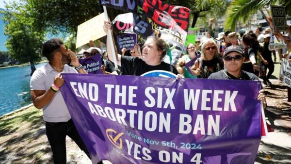 US presidential election: Divisive issue of abortion rights in the spotlight o<em></em>nce again