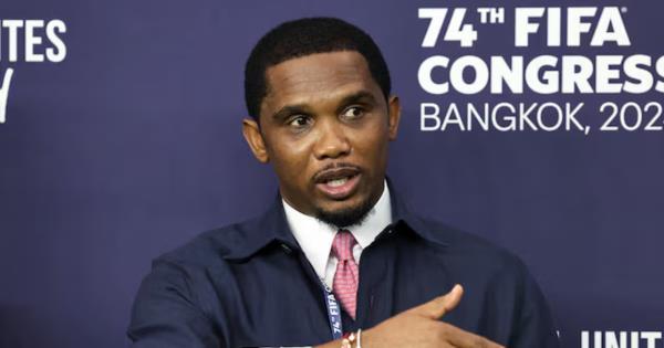 Cameroon FA chief Samuel Eto'o faces 6-mo<em></em>nth ban by Fifa for misconduct