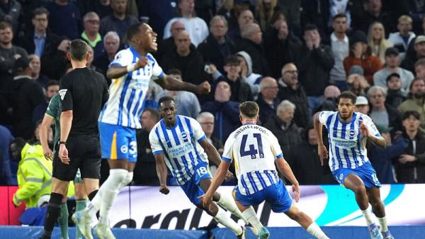 Brighton profit from stunning Spurs collapse