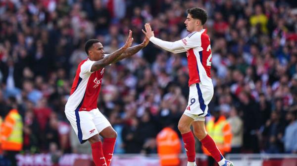 Arsenal come from behind to see off Southampton