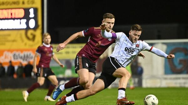 Eoin Kenny scores late equaliser for Dundalk in dramatic clash with Galway