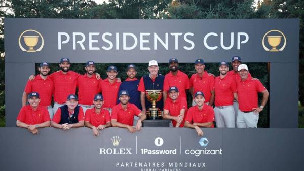 Americans get biggest road win and capture the Presidents Cup for the 10th straight time