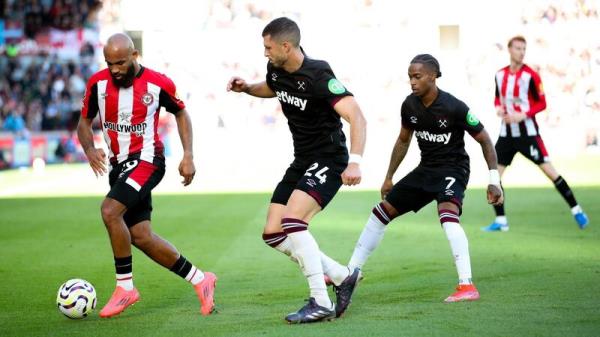 Rapid Mbeumo goal not enough for Brentford as they draw with Hammers