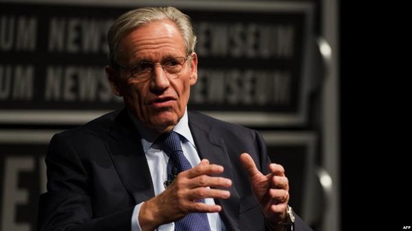 FILE - Bob Woodward, associate editor of The Washington Post, speaks at the Newseum in Washington, June 13, 2012. 