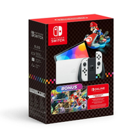 Nintendo Switch OLED | Mario Kart 8 Deluxe | 12 mo<em></em>nth Nintendo Switch o<em></em>nline | $349 at Walmart