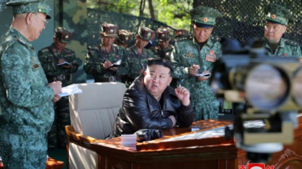 North Korean leader Kim Jong Un visits the training ba<em></em>se of the special operations armed forces of the Korea&#039;s Army, at an undisclosed location, in North Korea, in this handout picture released by North Korea&#039;s official Korean Central News Agency on October 4, 2024. KCNA via REUTERS

