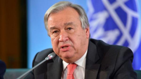 United Nations Secretary-General Anto<em></em>nio Guterres. File Photo: AFP