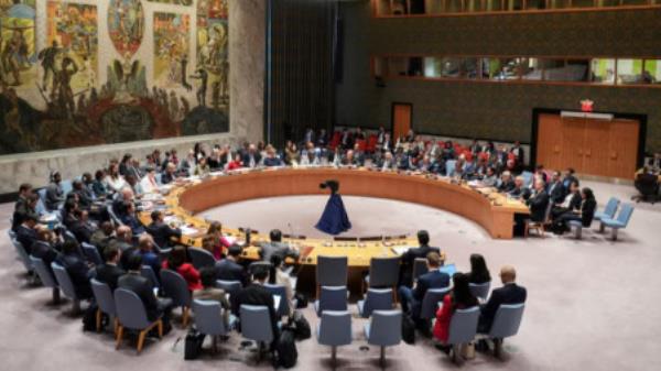 The United Nations Security Council calls an emergency meeting, following a ballistic missile attack on Israel, at UN headquarters in New York City, US, 2 October 2024. Photo: Reuters