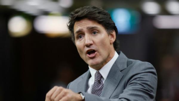 Canada&#039;s Prime Minister Justin Trudeau speaks during Question Period in the House of Commons on Parliament Hill in Ottawa, Ontario, Canada September 16, 2024. REUTERS/Blair Gable/File Photo