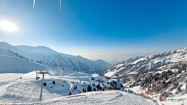 Shymbulak in Almaty, Kazakhstan is the largest ski resort in Central Asia. — MELODY L. GOH /The Star